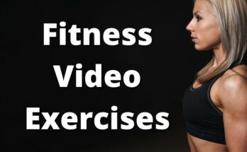 Fitness video exercises